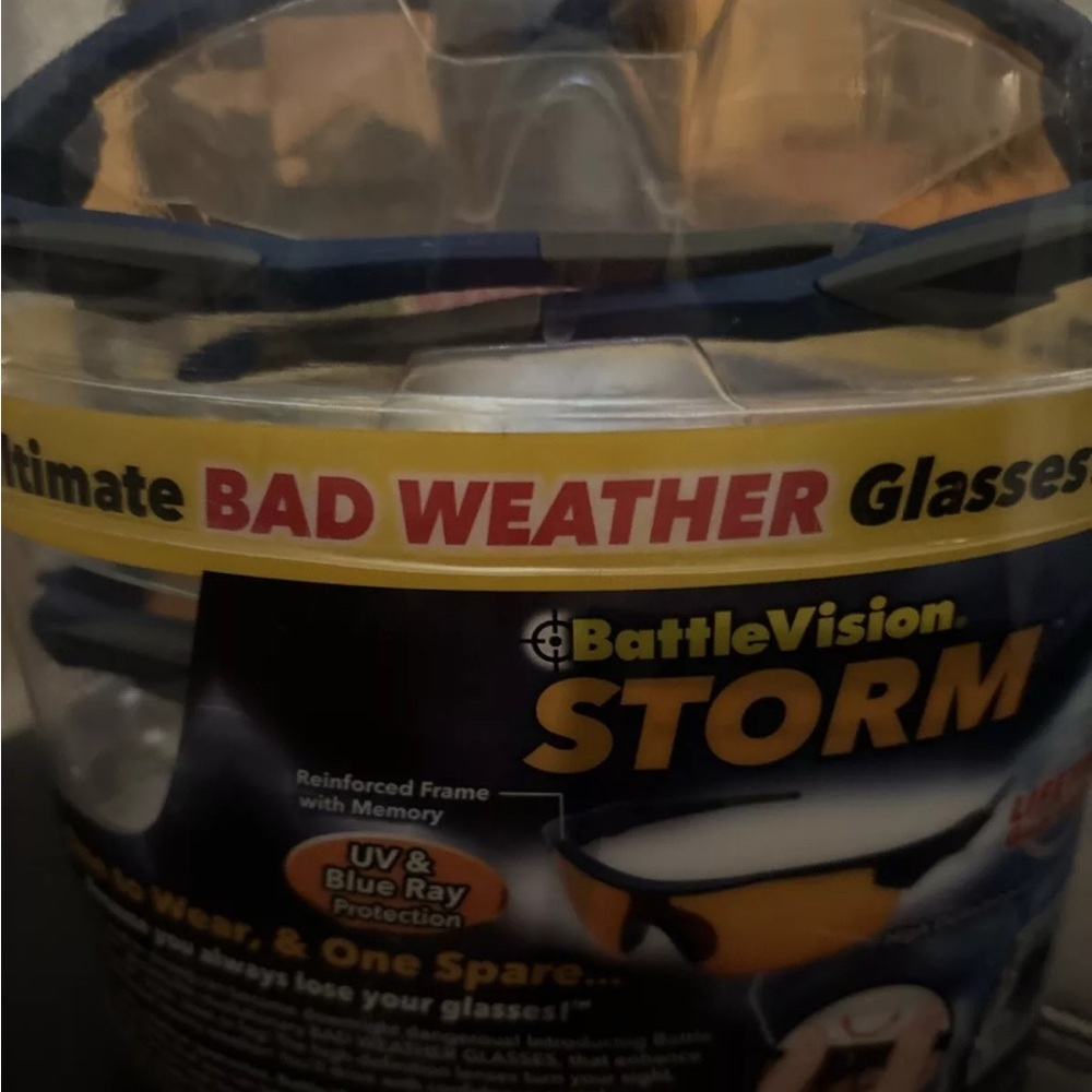 Battlevision Storm Glare-Reduction Glasses As Seen On TV by BulbHead New(012) - Picture 3 of 3